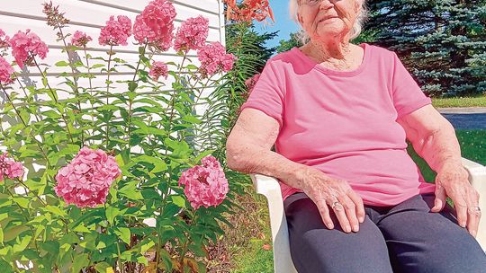 Ann Mazurek of Cedar celebrated her 102nd birthday Tuesday, July 29 with family and friends. She attributes her long life to hard work and a positive attitude. She is looking forward to dancing at the Cedar Polkafest. Courtesy photo
