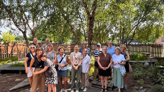 Art Garden Tour at Leland School