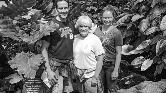 Empire resident Kathy Cole (at center), is seen with her kids Ryan Cole (left) and Tracy Cole. Courtesy photo