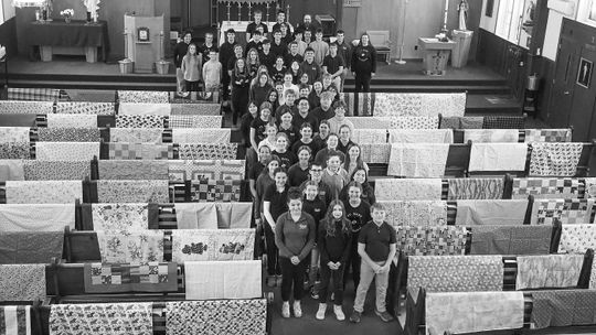 ‘Blankets of Hope’ sewn at St. Mary