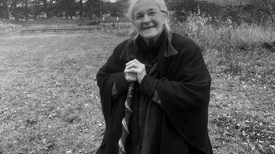 Peggy Core is the heart and soul of the Rex Dobson-Ruby Ellen Farm in Bingham Township. Enterprise photo by Brian Freiberger