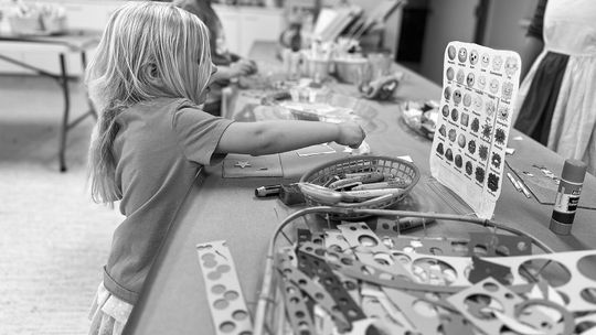 Kids were able to participate in a youth workshop/activities following the first Collective Self Cinema screening of “Inside Out” this month. Courtesy photo