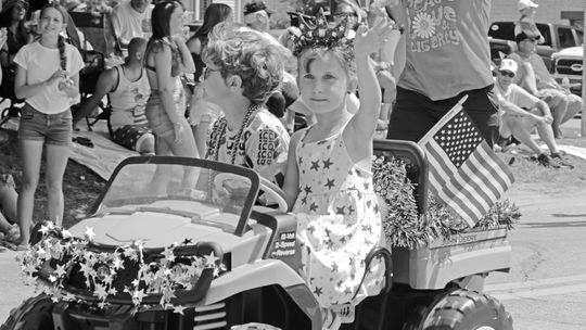 Leland’s Fourth of July parade welcomes children who bring their own vehicle or ride their decorated bikes. Enterprise file photo