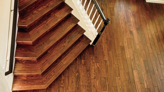 Some studies show wood floors can increase your home’s value by 3 to 5%. Stock photo