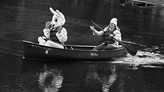 Crystal River Outfitter District wide Easter egg hunt