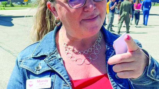 Mandy DePuy of Maple City returned to the National Cherry Festival returned as the communications and marketing director. Courtesy photo