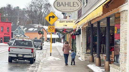 Despite the gloomy weather