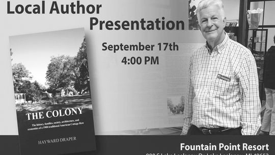 Author Hayward Draper will talk about his new book Tuesday at Fountain Point. Courtesy photo