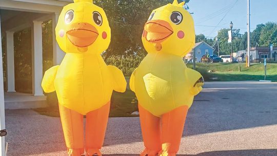 Everything was just ducky Monday
