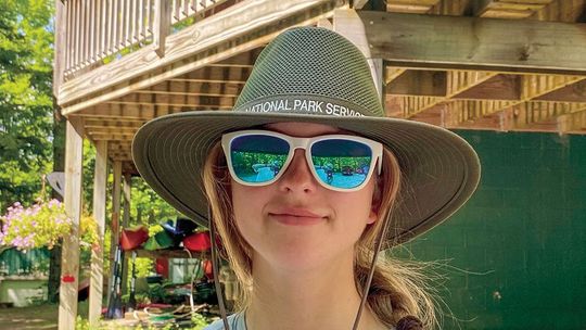 Finding an outdoor opportunity; Lily Julian