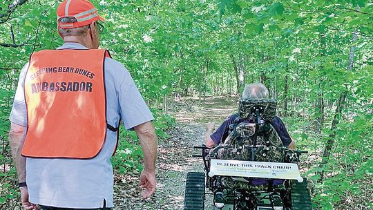 Friends of Sleeping Bear volunteer thousands of hours each year. Courtesy photo