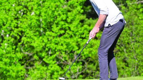 Glen Lake junior Michael Houtteman finished second overall at the MHSAA Div. 4 State Championships at Grand Valley State University on Friday and Saturday. Enterprise photo by Brian Freiberger