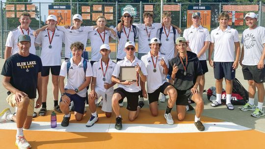 GL tennis starts undefeated