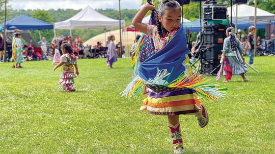 Women’s/girl’s fancy, jingle, and traditional was one of the contest powwow categories, where juniors as young as 6-years-old were able to dance and compete for prize money. More powwow pictures on Page 7. Enterprise photo by Meakalia Previch-Liu