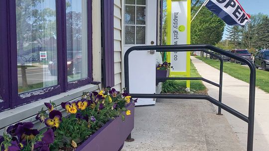Happy Girl wine in Suttons Bay officially opened in May with specialty and local wines to choose from. Courtesy photo
