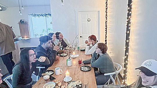 The “Hive Social Club” launched its first official event on March 16. The two hour-long casual get-together gave people a chance to get to know each other, taste different zero-proof cocktails, and play educational trivia. Photo courtesy of Meg Jean