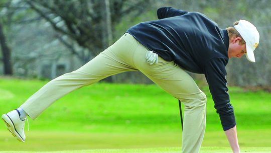 Glen Lake junior Michael Houtteman won the TCC Invitational golf tournament at Crystal Mountain on Friday and Saturday. Courtesy photo