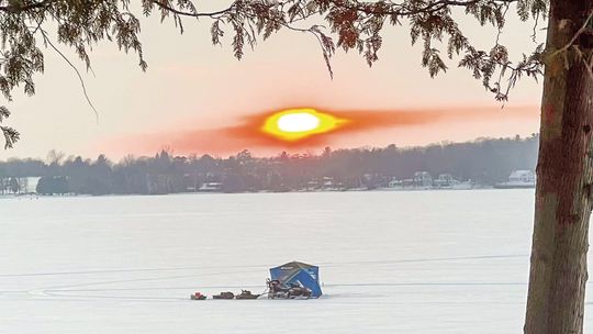 Ice fishing reports: cold and windy