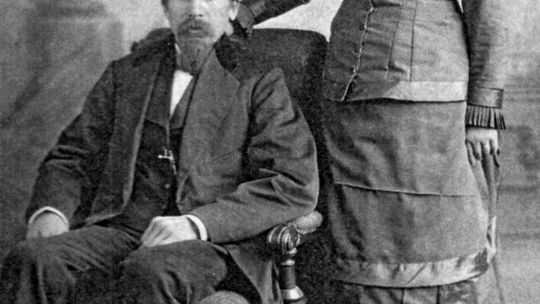 Charles and Mary Bufka purchased 200 acres from Nikodem and Mary Tabor on Sept. 20, 1880. Courtesy of Norbert Bufka