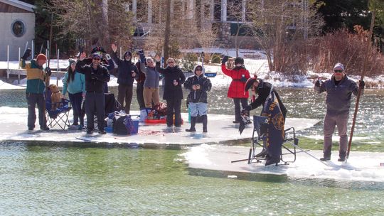 Lake Leelanau ice