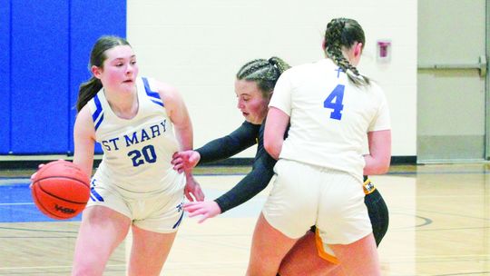 Lake Leelanau St. Mary junior Adrienne Schaub