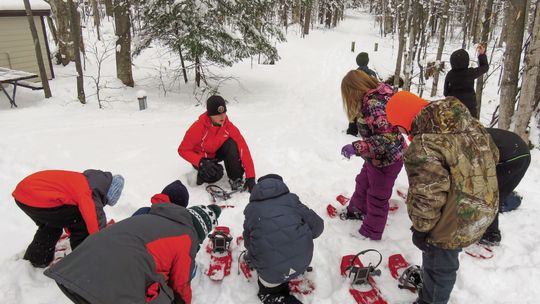 Enjoy a family-friendly hike/program at Sleeping Bear Dunes National Lakeshore this winter. Photo courtesy of the National Park Service