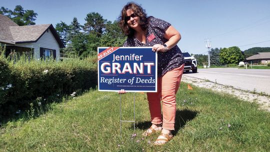 Leelanau County’s incumbent register of deeds, Jennifer Grant