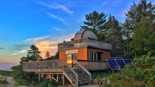 Leelanau School year begins with camping