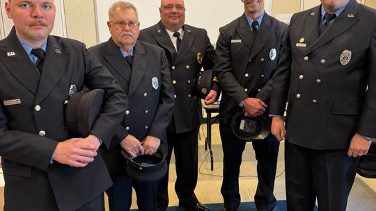 Personnel from Leelanau Township Fire Department were honored with CPR Save Award pins at Leelanau Township’s board last Tuesday for their actions in saving an unresponsive patient in April. The patient was able to walk out of the hospital following the fire department’s fast actions and c...
