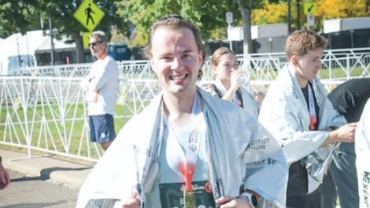 Leland’s Wellborn competes at Twin Cities Marathon