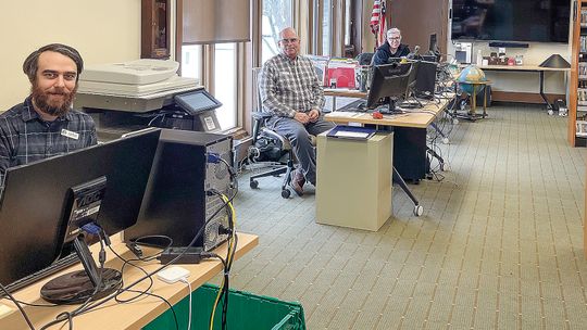 Library operates out of Munnecke room