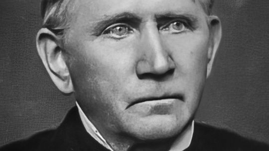 Rev. Peter Dougherty, a Presbyterian minister, founded the Omena Presbyterian Church in 1852. Photo courtesy of the Omena Historical Society