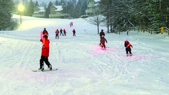 Local skiers at The Homestead in Glen Arbor