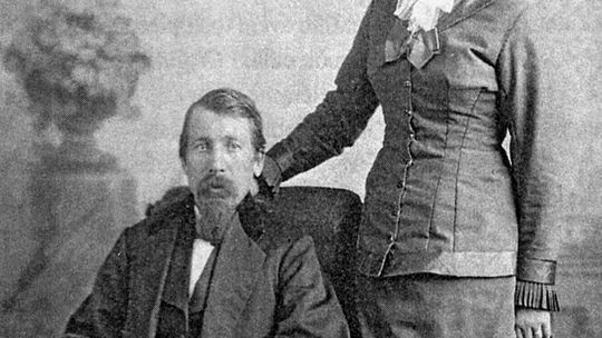 Good Harbor resident Charles and Mary Bukfa in 1880. Courtesy photo