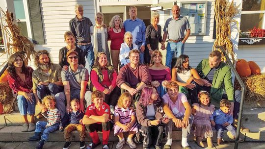 Mary Horney of Empire celebrated her 95 birthday at the town hall in Empire