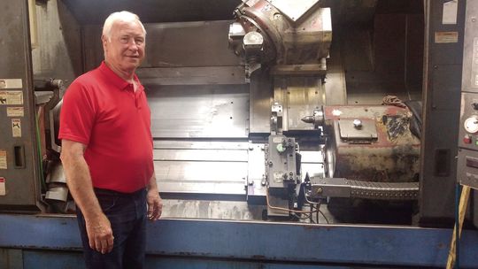 Don Allington of Master Craft Tool &amp; Extrusion says their list of customers includes some of the largest producers of aluminum in the world. Enterprise photo by Zachary Marano