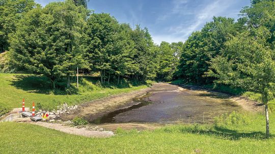 Mill Pond Dam inspection this week