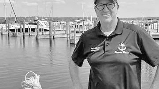Pete Moon, harbormaster at the Elmwood Township Marina, stands on the docks on the West Arm Grand Traverse Bay in Elmwood. Courtesy photo