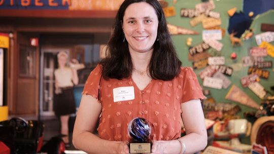 Museums Association awards prizes; Kelderhouse recognized