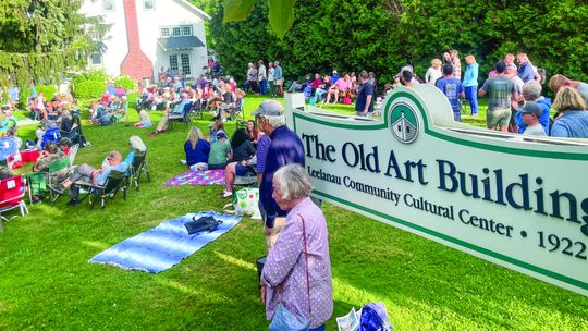The Old Art Building in Leland will feature 12 musical groups during their 4th annual Music in the Air summer concert series. Enterprise photo by Brian Freiberger