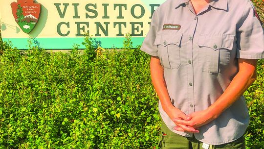 Candi Hornacek says it was a busy season for maintenance workers in the summer, but September has lessened visitation. Enterprise photo by Alan Campbell
