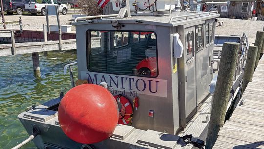 No ferry service to Manitous