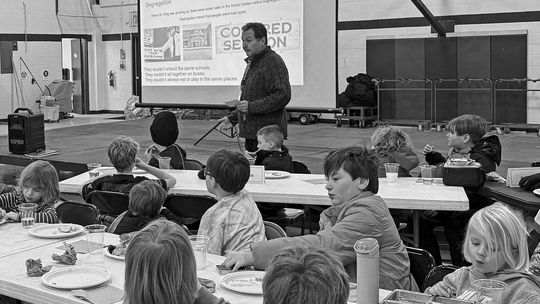 Pathfinder students honor MLK Monday