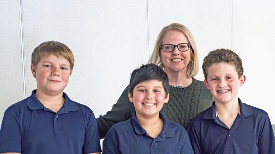 Patrick Grant wins spelling bee