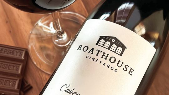 Boathouse Winery of Lake Leelanau won judge’s award for its 2022 Cabernet Franc at the 2024 TEXSOM International Wine Competition. Courtesy photo