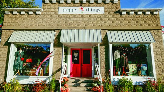 Poppy Things is a cornerstone of Suttons Bay shops since opening in fall 2019. Photo courtesy of Courtney Kent Photography