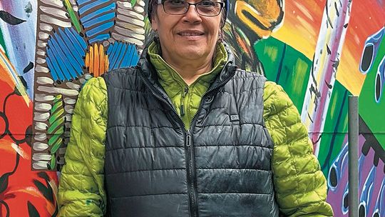 Grand Rapids based Anishinaabe artist Alan Compo created the new design for Raphael Foods and finished the project in December. Painted images like a jingle dress, bear, birch tree bark, and floral designs coated in bright reds, greens, blues, and purples represent the family’s history and...