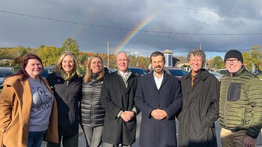 Ribbon cutting held for M-72/M-22 project