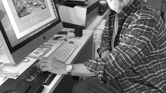 Jim DeWildt served two years in the U.S. Army during the Vietnam War as an illustrator for the Pentagon. Enterprise photo by Brian Freiberger