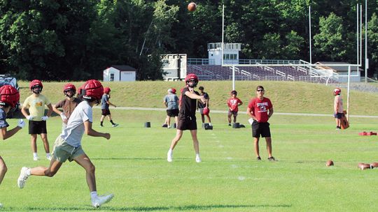 Suttons Bay football will kick off its season on Friday, Aug. 30 at 7 p.m. when the Norsemen take on Mesick at home. Enterprise photo by Brian Freiberger